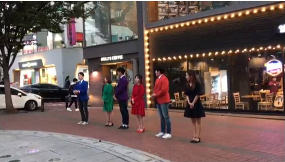 2017년 폐휴대폰 수거캠페인 거리공연(합정역)