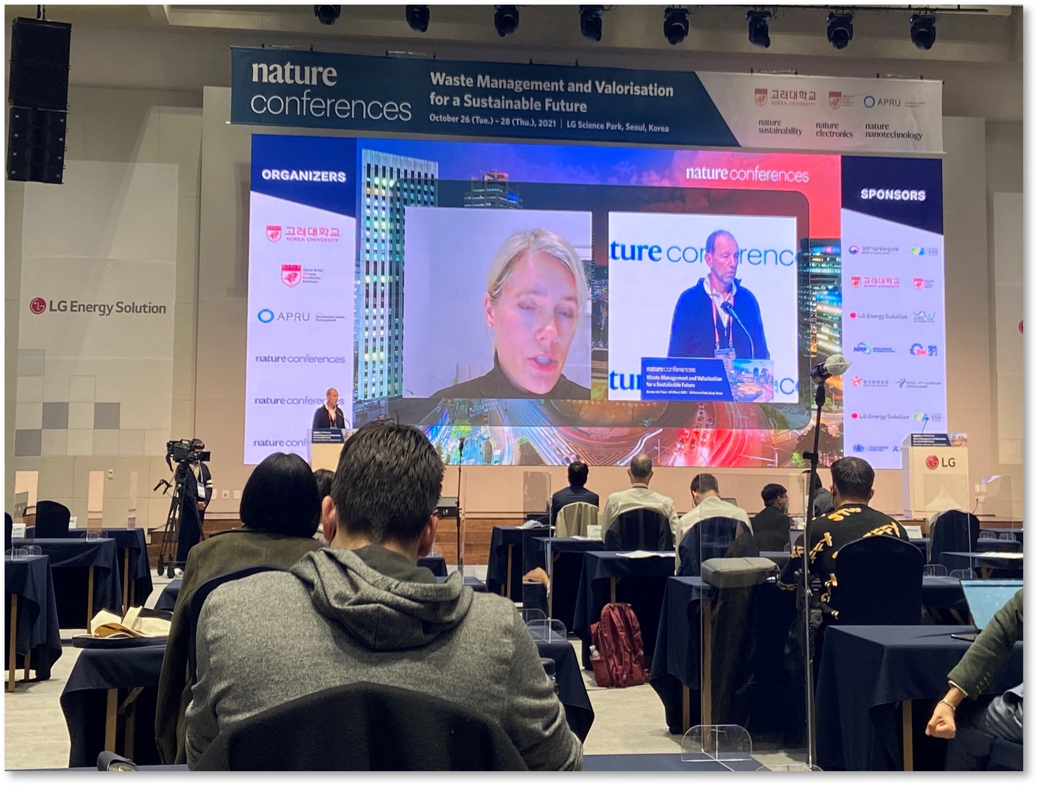 [2021.10.27] 네이쳐(Nature Conference) 학술대회 발표